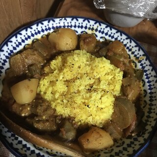 ゴロゴロすぎるカレー